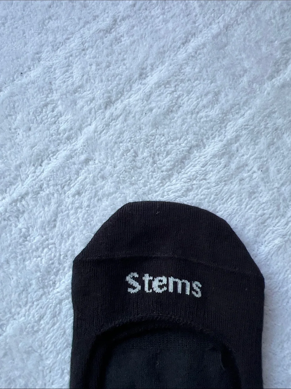 Stems Cotton Blend Invisible Steps No-Show Socks